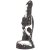 Freki Dildo – prémium, 20 cm-es, fekete-fehér élvezet