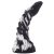 Arkan – prémium fekete-fehér dildó 18 x 5 cm