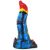 Dildo Lizard – színes prémium dildó 20 x 5 cm
