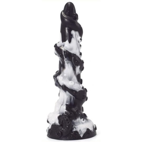 Dildo Seapok 19 x 6cm Fekete-fehér