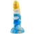 Veldix Dildo – prémium arany-kék intim kényeztető 18 cm