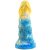 Toadyk Dildo – prémium arany-kék intim eszköz (17 x 6 cm)