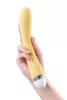 Toyfa Calla Vibrátor G-pont stimuláló 10 mód USB-töltés 22 cm sárga