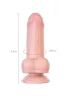 RealStick Dildó Reális kialakítás, Hipoallergén 17 cm hús színű