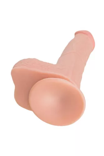 RealStick Dildó Realisztikus, puha anyag 22 cm bőrszínű