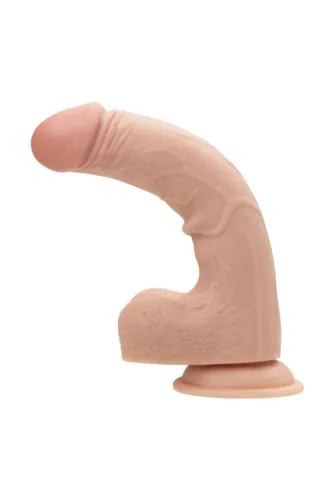 RealStick Dildó Realisztikus, puha anyag 22 cm bőrszínű
