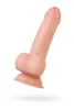 RealStick Dildó Realisztikus, Stabil alap 18,5 cm Nude