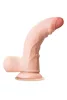 RealStick Dildó Realisztikus, Stabil alap 18,5 cm Nude