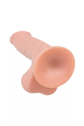 RealStick Dildó Realisztikus, Stabil alap 18,5 cm Nude