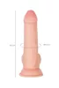 RealStick Dildó Realisztikus, Stabil alap 18,5 cm Nude