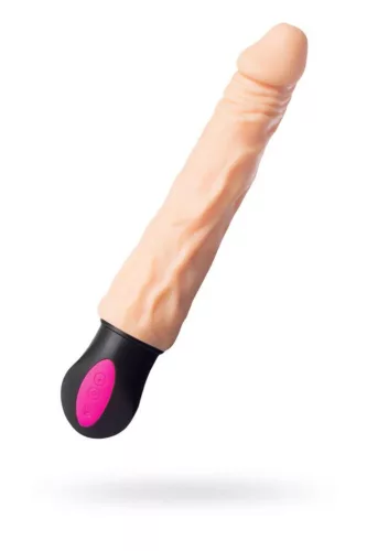 A-Toys Vibrátor fűthető, 12 fokozatú, hajlékony 19 cm fekete