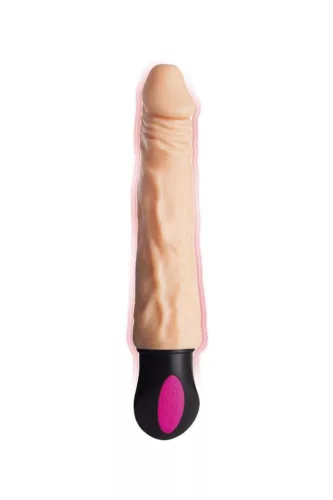 A-Toys Vibrátor Fűthető, 12 mód, hajlítható 20,5 cm TPE