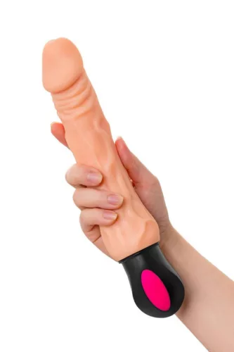 A-Toys Vibrátor Fűthető, 12 mód, hajlítható 20,5 cm TPE