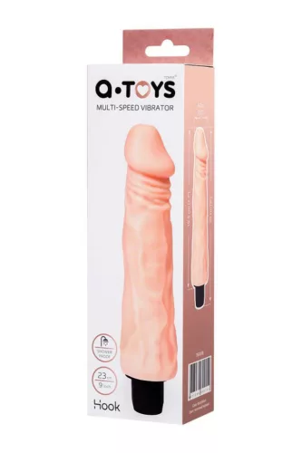 A-Toys Vibrátor többsebességes, vízálló 19,5 cm fekete