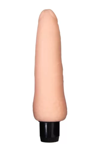 A-Toys vibrátor többsebességes, ultra-realisztikus 17 cm vízálló fekete