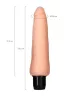 A-Toys vibrátor többsebességes, ultra-realisztikus 17 cm vízálló fekete