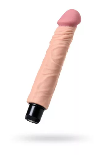 A-toys Vibrátor Realisztikus, széles vibráció 22,5 cm bézs