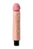 A-toys Vibrátor Realisztikus, széles vibráció 22,5 cm bézs