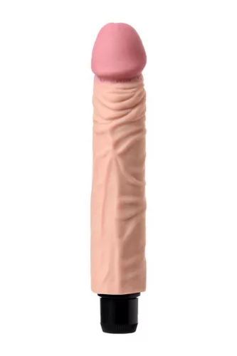 A-toys Vibrátor Realisztikus, széles vibráció 22,5 cm bézs