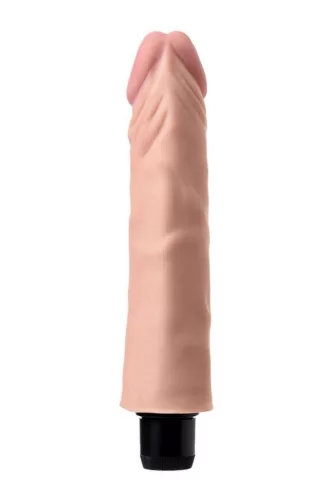 A-Toys Vibrátor többsebességes, realisztikus 19 cm fekete