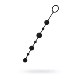 Toyfa A-toys Coron análgyöngy szilikon fekete 35,9 cm