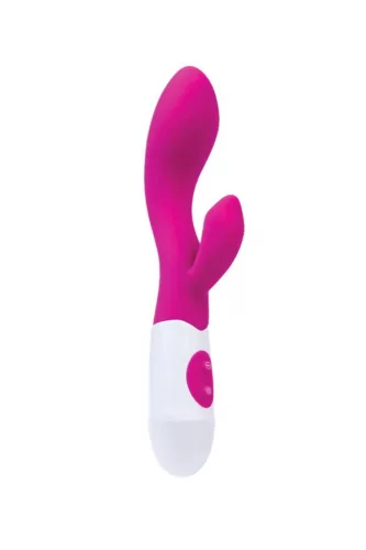 A-Toys Vibrátor Kettős stimuláció 20,5 cm rózsaszín