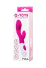 A-Toys Vibrátor Kettős stimuláció 20,5 cm rózsaszín