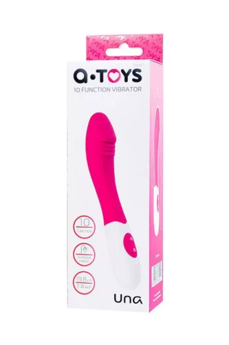 A-Toys Vibrátor G-pont stimuláló 19,8 cm rózsaszín szilikon