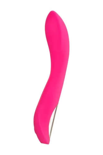 Jos Vibrátor érintésvezérlés, 10 mód, G-pont stimuláló, USB-töltés 20,5 cm rózsaszín szilikon