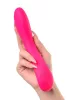 Jos Vibrátor érintésvezérlés, 10 mód, G-pont stimuláló, USB-töltés 20,5 cm rózsaszín szilikon