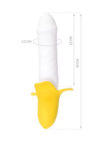 Jos Vibrátor G-pont stimuláló 19 cm fekete