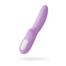   Jos Vibrátor 360 fokos rotáció, vibráló, USB-töltés 20,7 cm lila szilikon