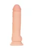 RealStick Vibrátor Rezgő, 7 mód, tapadókorongos 17 cm testszínű