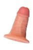 RealStick Dildó Realisztikus, tapadókorongos 14 cm hús színű