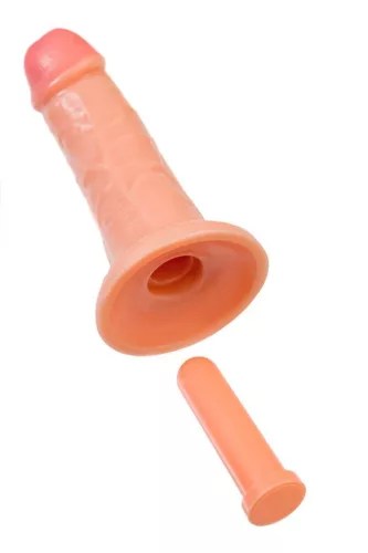 RealStick Dildó Realisztikus, Tapadókorongos 16 cm hús színű