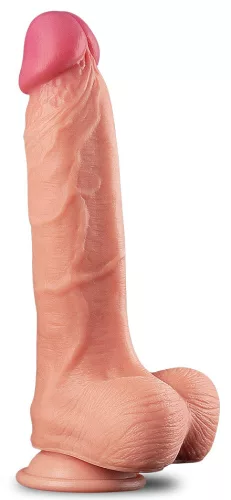 Uppy Realistic – nagyméretű természetes dildó 19 x 5 cm