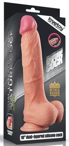 Uppy Realistic – nagyméretű természetes dildó 19 x 5 cm
