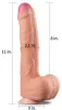 Realistic King Size – élethű nagy pénisz 20 x 5 cm
