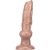 Dildo Zoo KOIRA – érzéki, világosbarna dildó (18x7 cm)