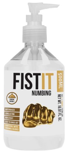 Fist It Numbing – relaxáló síkosító 500ml pumpás flakonban
