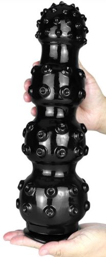 Meteor – prémium vibráló dildó (32 cm, 10 cm)