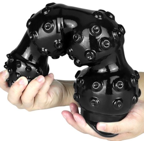 Meteor – prémium vibráló dildó (32 cm, 10 cm)