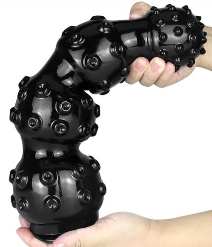 Meteor – prémium vibráló dildó (32 cm, 10 cm)