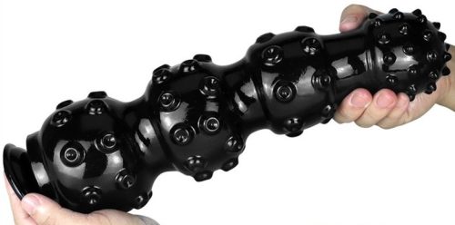 Meteor – prémium vibráló dildó (32 cm, 10 cm)