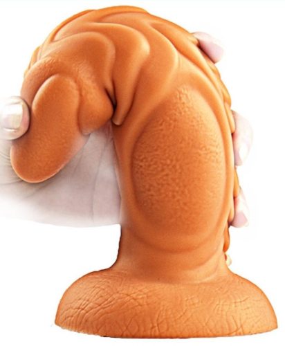 Fishy – prémium szilikon dildó 18 x 5,5 cm