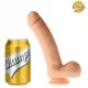 Realistic Dildo Curly Champs – élethű, hajlított dildó 16 cm