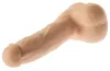 Realistic Dildo Curly Champs – élethű, hajlított dildó 16 cm