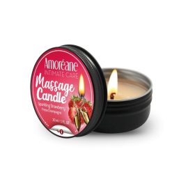 Massage Candle Sparkling Strawberry masszázsgyertya 30ml