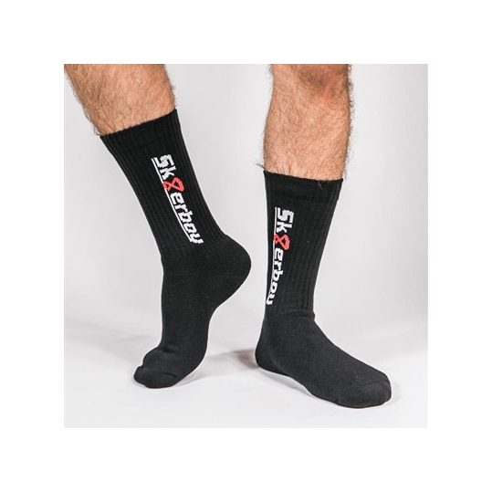 Fekete CREW SOCKS Sk8erboy