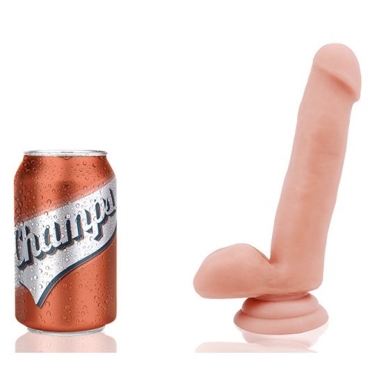 Cocky Champs – realisztikus dildó 14 cm, prémium kényelem